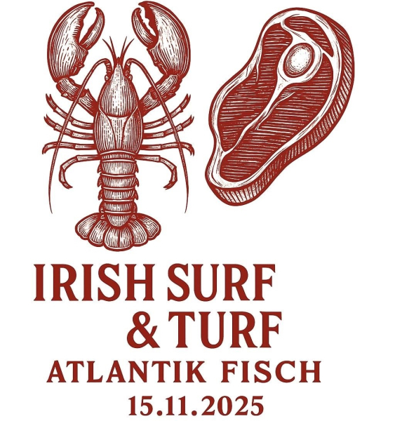 Event 15.11.2025 - Irish Surf & Turf bei Atlantik Fisch